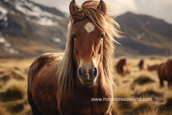 brown horse